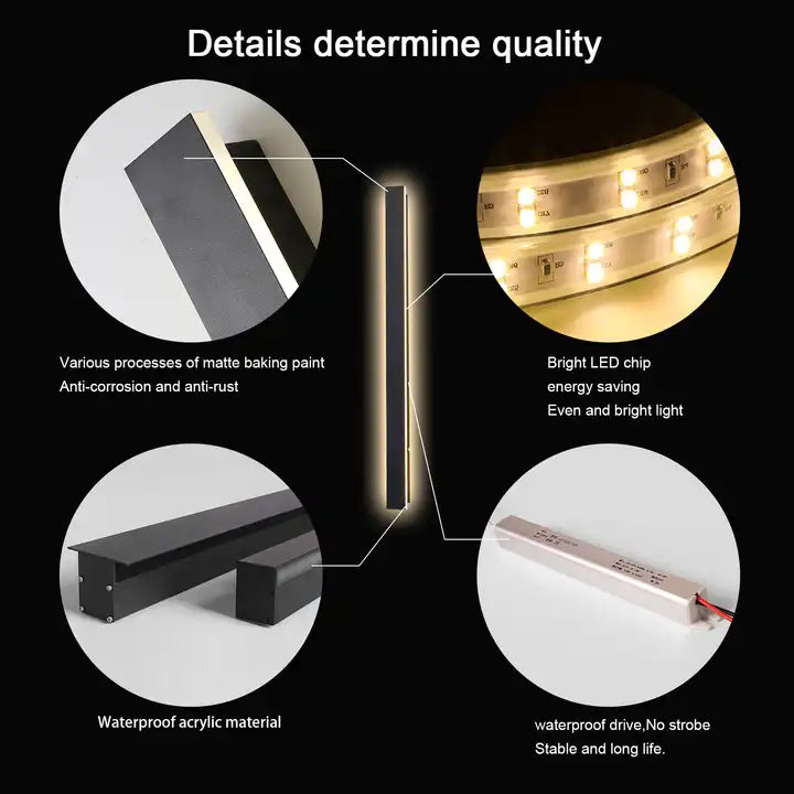 Outdoor Waterproof Linear Wall Light