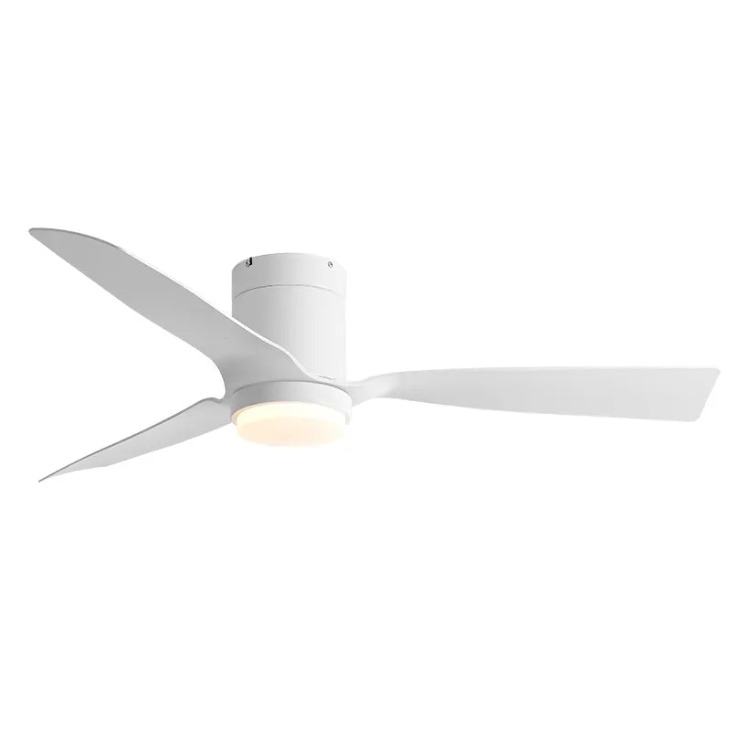 Cove Close to Ceiling Flush Mount ABS DC Motor Ceiling Fan 6 Speed Remote