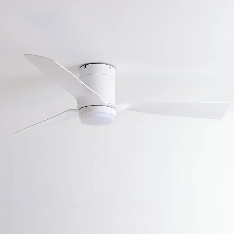 Cove Close to Ceiling Flush Mount ABS DC Motor Ceiling Fan 6 Speed Remote