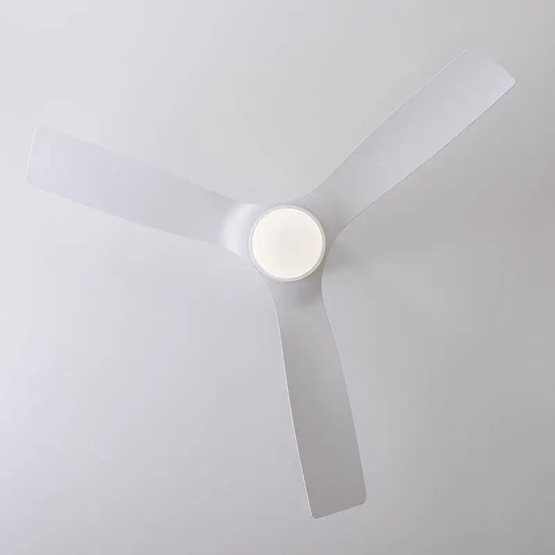 Cove Close to Ceiling Flush Mount ABS DC Motor Ceiling Fan 6 Speed Remote