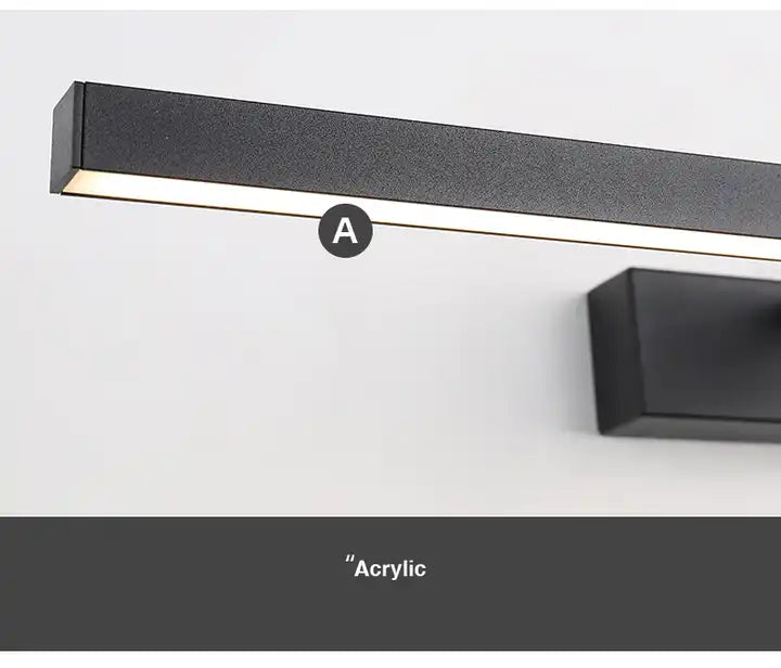 Mirror light waterproof IP65 adjustable