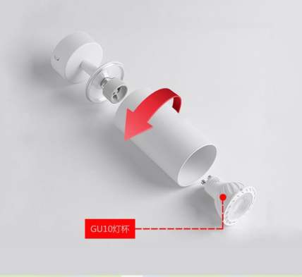 Multi Heads Aluminium Adjustable Bar Spot Light Ceiling Mount with LED light