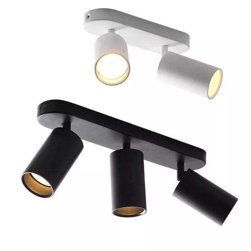 Multi Heads Aluminium Adjustable Bar Spot Light Ceiling Mount with LED light