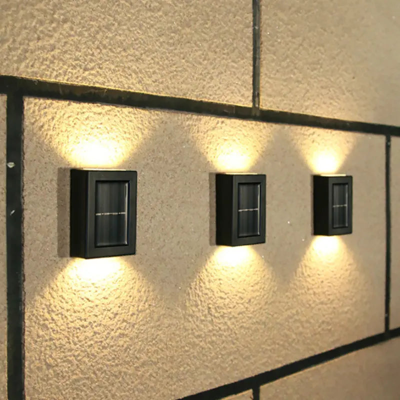 Up & down discount solar wall light